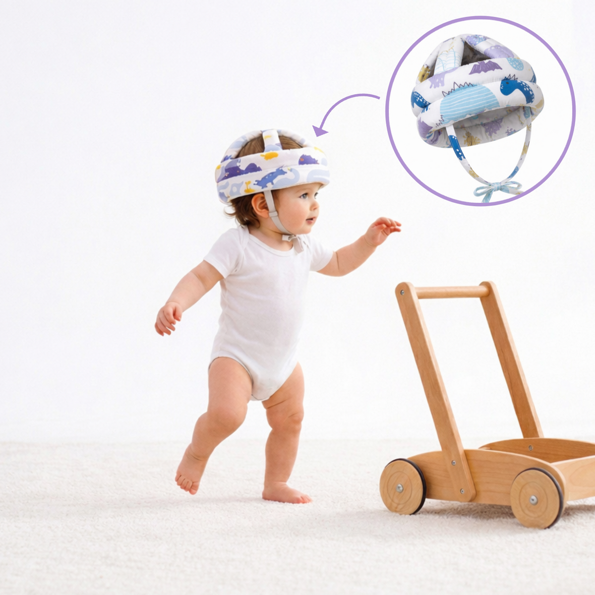 Bumpello™ Baby Head Guard | 360° Impact Protection