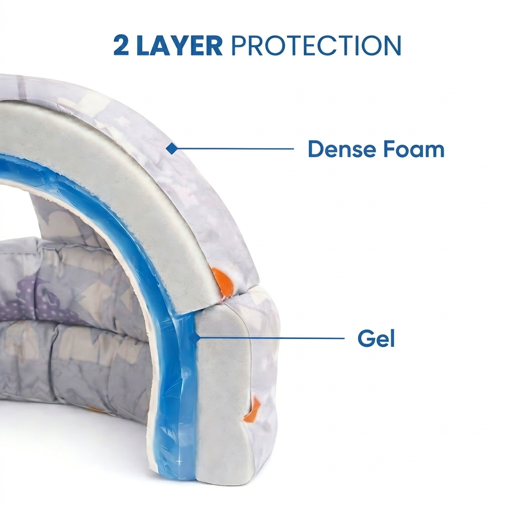 Bumpello™ Baby Head Guard | 360° Impact Protection